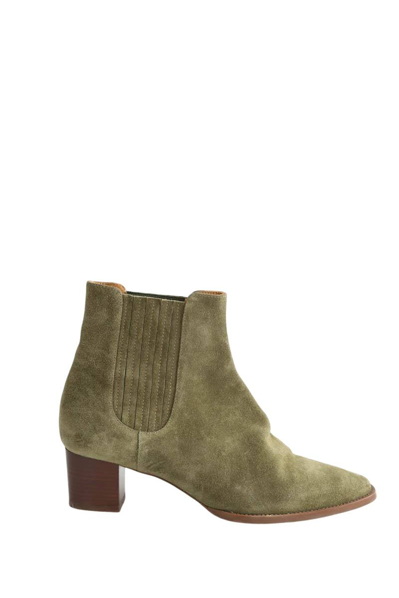 Boots western Sézane  Kaki