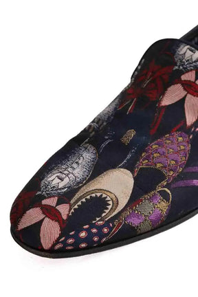 Mocassins Salvatore Ferragamo Multicolore en Cuir