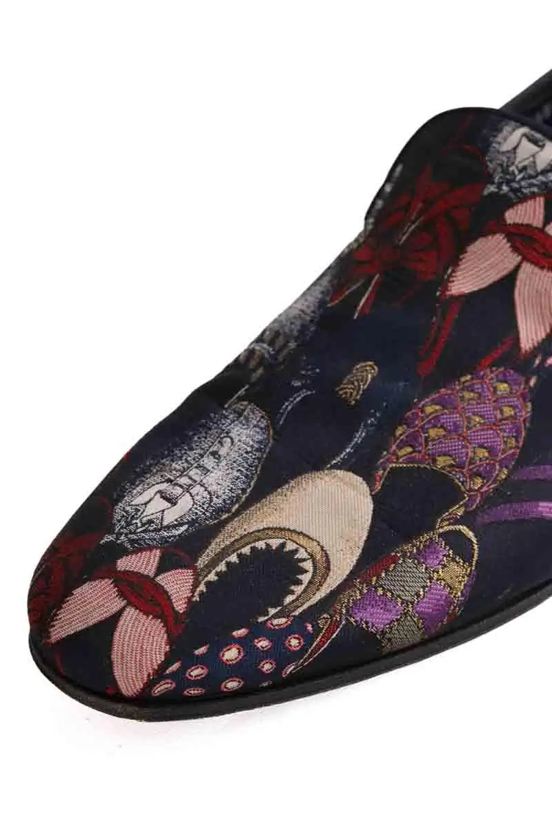 Mocassins Salvatore Ferragamo Multicolore en Cuir