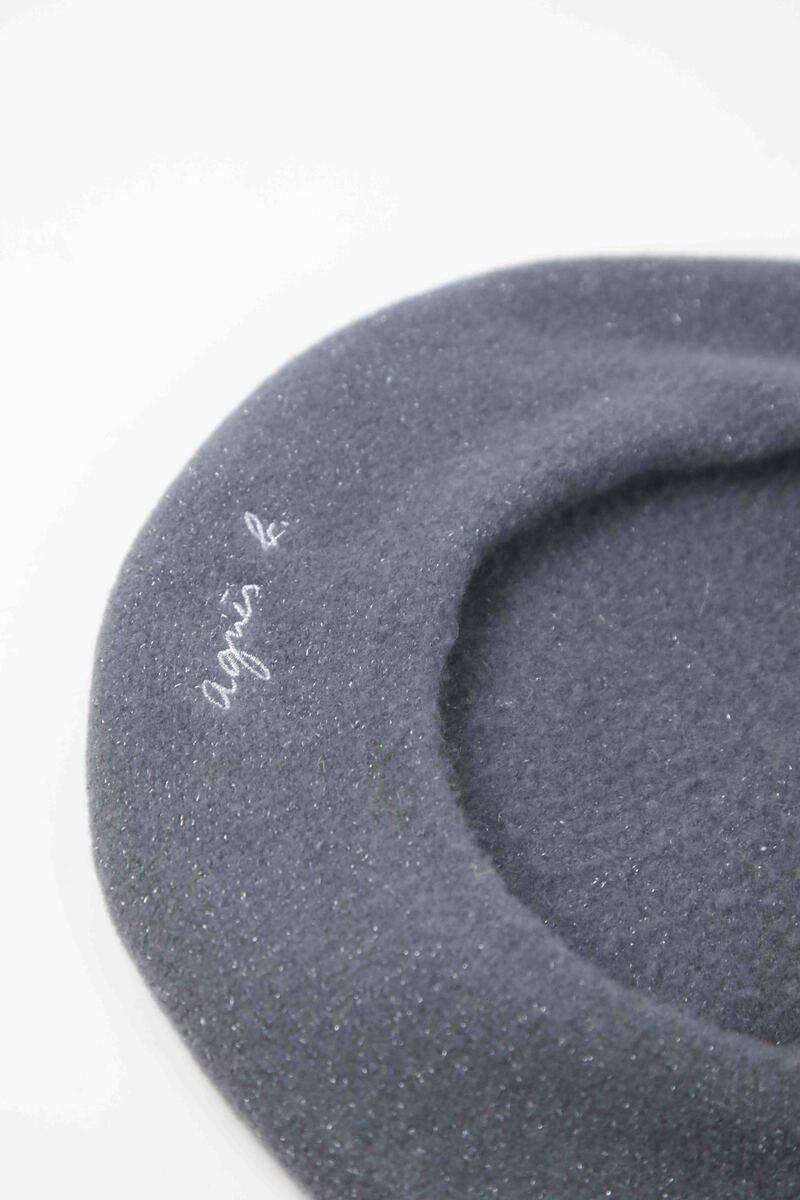 Béret Agnès B.  Gris