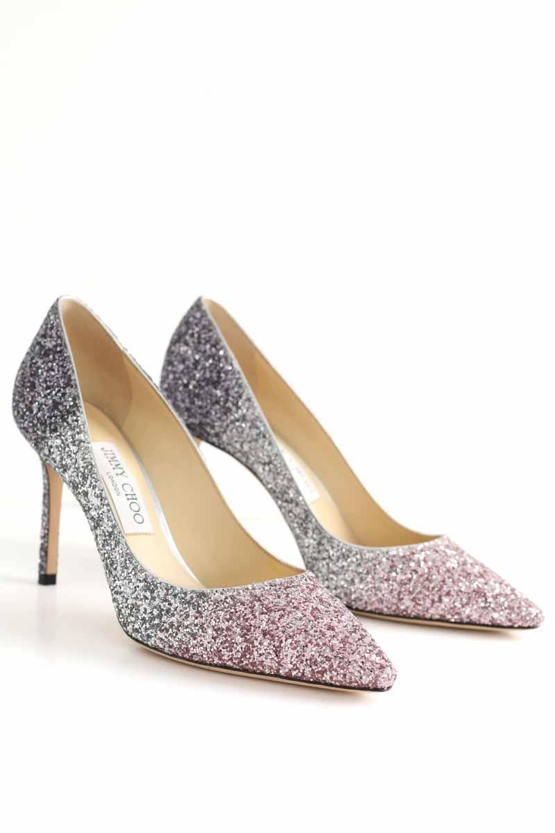 Talons Jimmy Choo  Argent