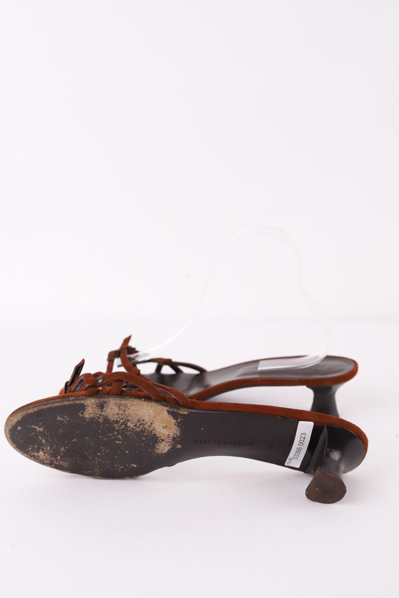 Talons Bottega Veneta  Marron