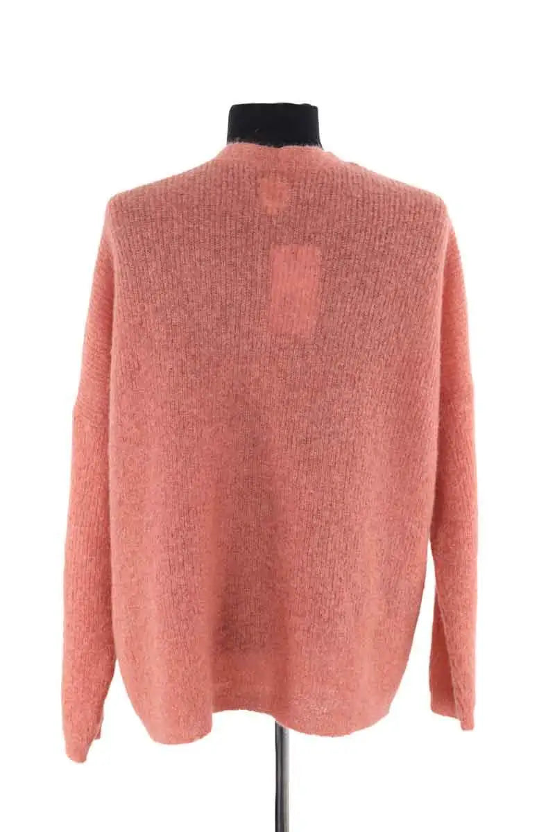 Cardigan Des Petits Hauts Bonny Orange en Laine