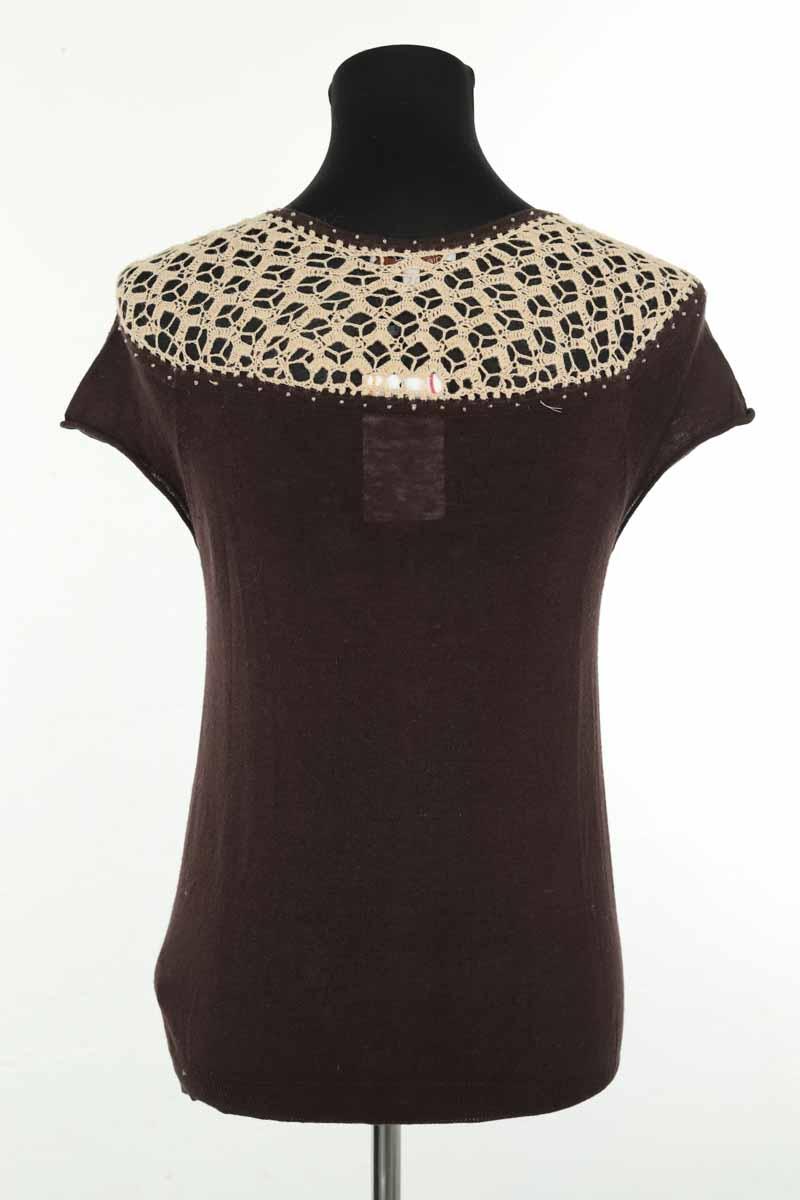 Tops sans manche Maje  Marron