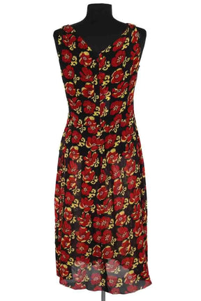 Robe Prada Rouge en Soie