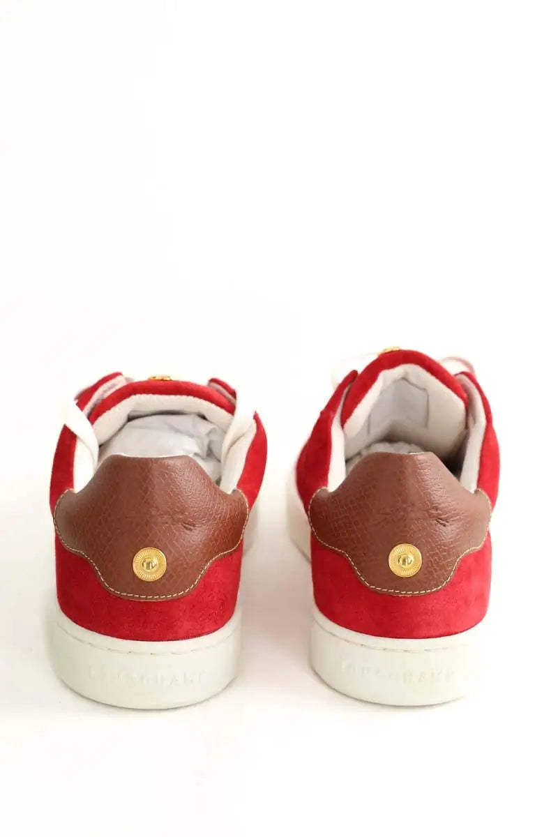 Baskets Longchamp  Rouge