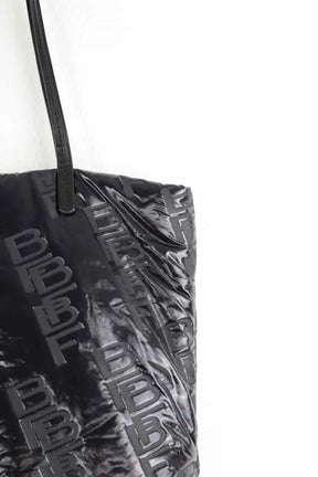 Sac porté épaule By Far Noir en Cuir
