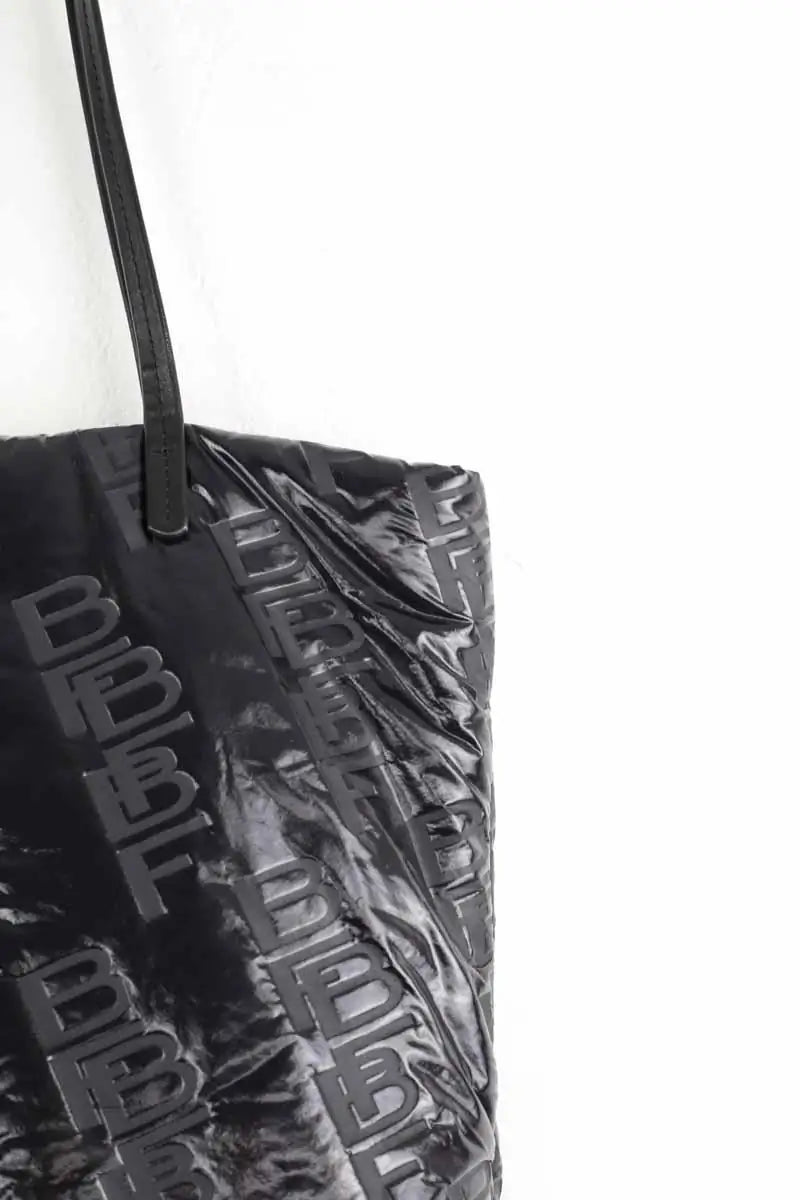 Sac porté épaule By Far Noir en Cuir