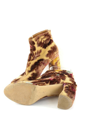 Boots Stella McCartney  Marron