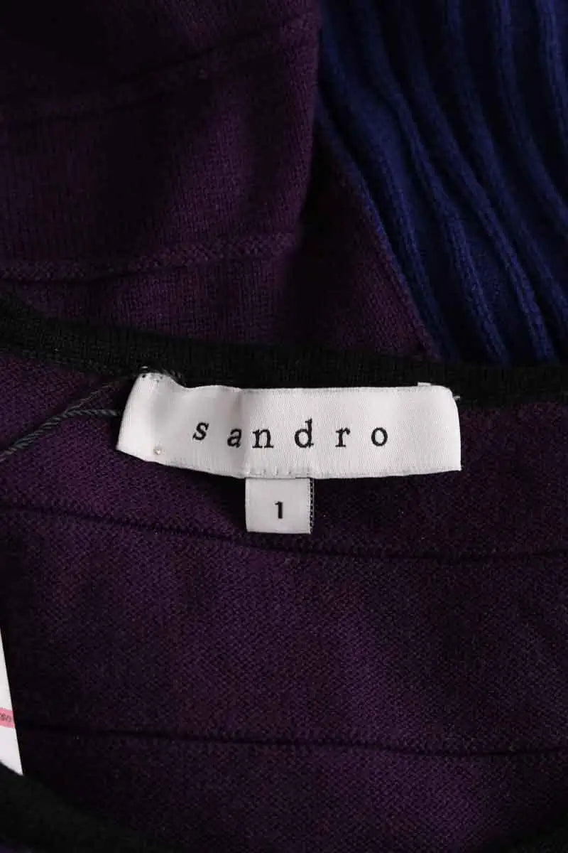Robe Sandro Multicolore en Coton