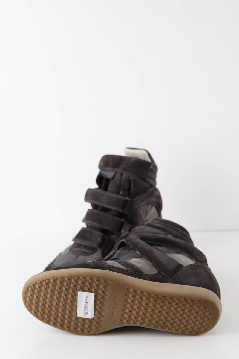 Baskets à talon Isabel Marant Beckett Gris