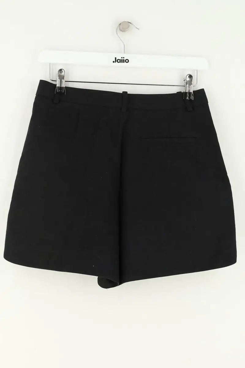Bermuda Maje Noir en Coton