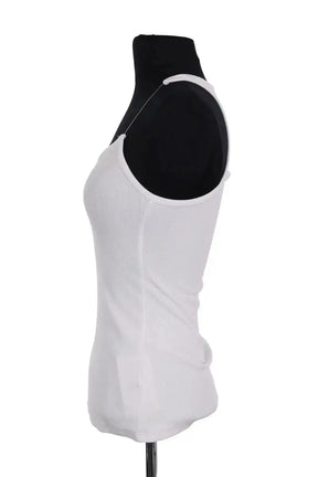Top sans manche Y/Project Blanc en Coton