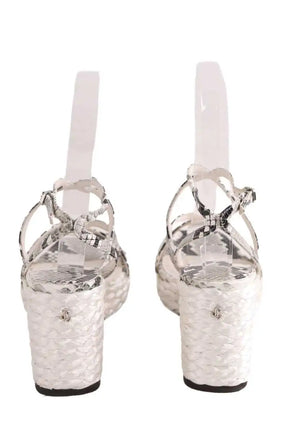 Sandales Jimmy Choo Blanc en Cuir