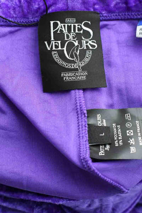 Leggings PATTES DE VELOURS  Violet
