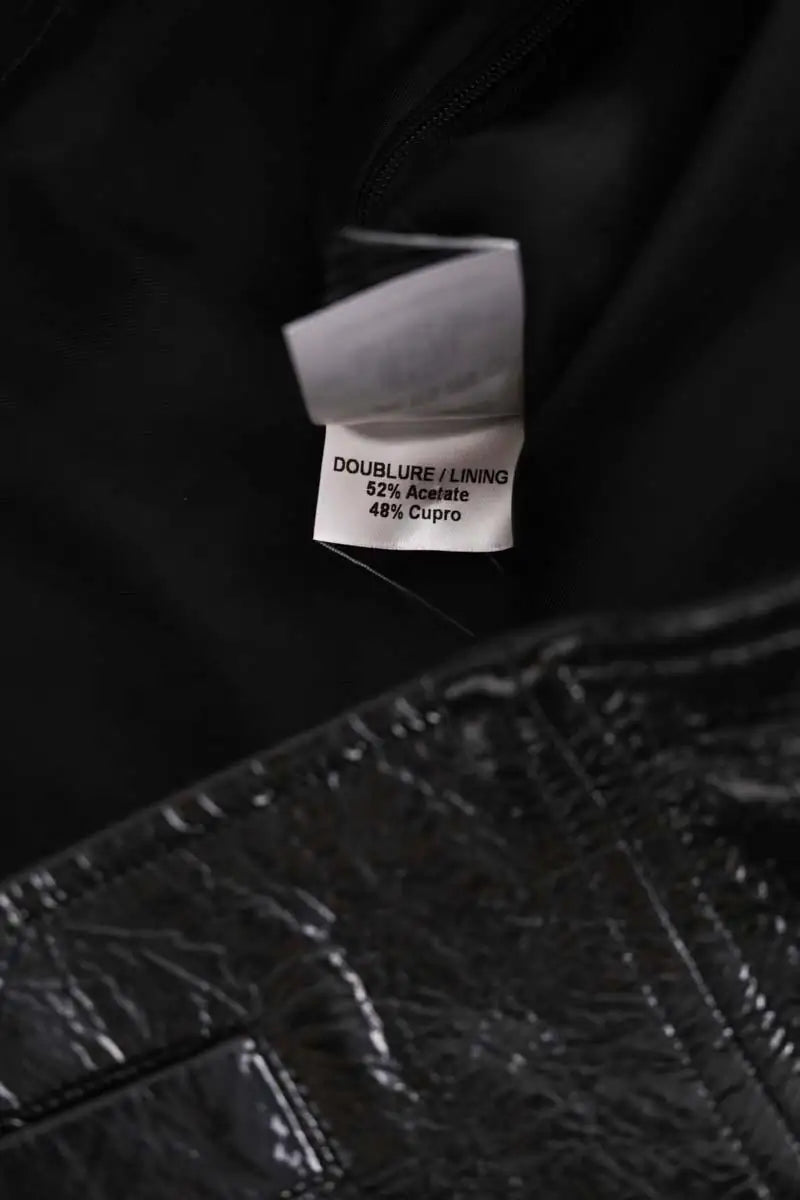Jupe Courrèges Noir en Synthétique