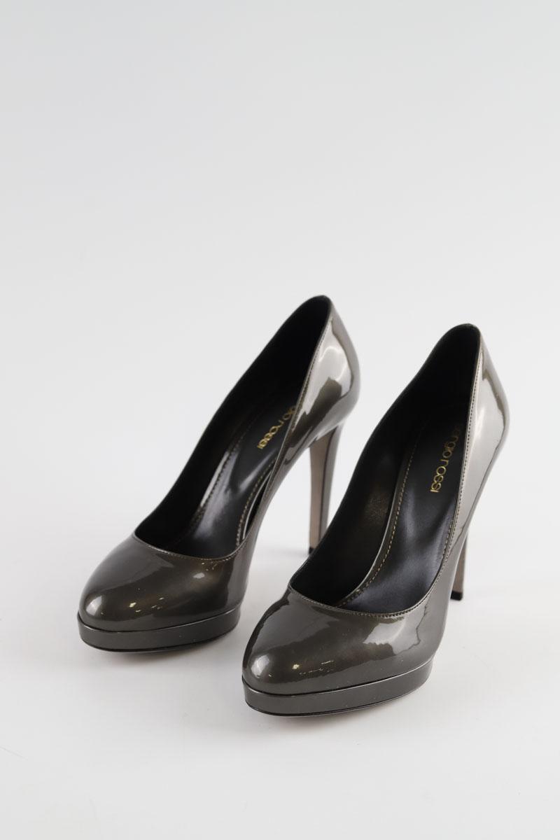 Talons Sergio Rossi  Kaki