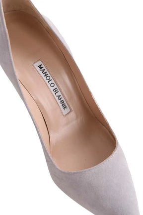 Talons Manolo Blahnik Gris en Daim