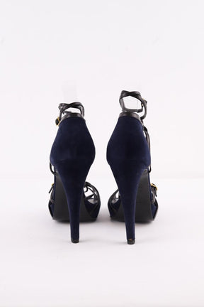 Talons Hermès  Bleu
