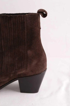 Boots LK Bennett Jolene Marron en Daim
