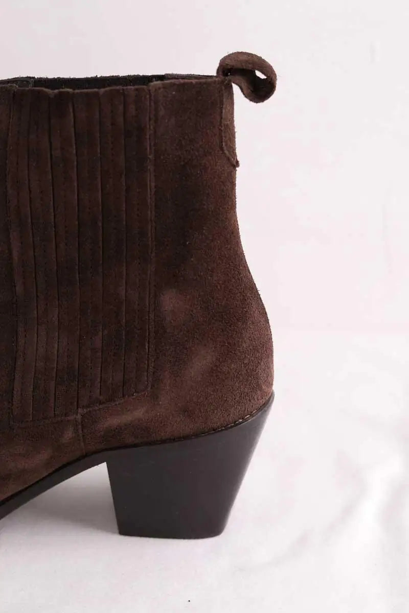 Boots LK Bennett Jolene Marron en Daim