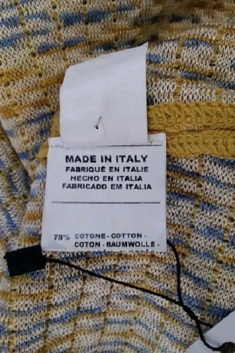 Mini Missoni  Jaune