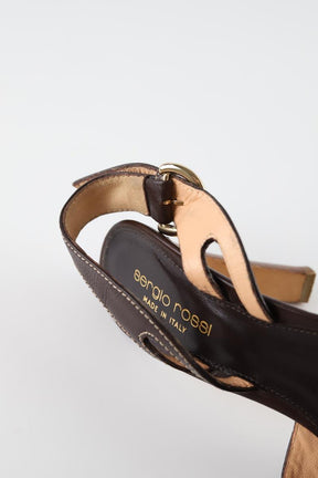 Talons Sergio Rossi  Marron