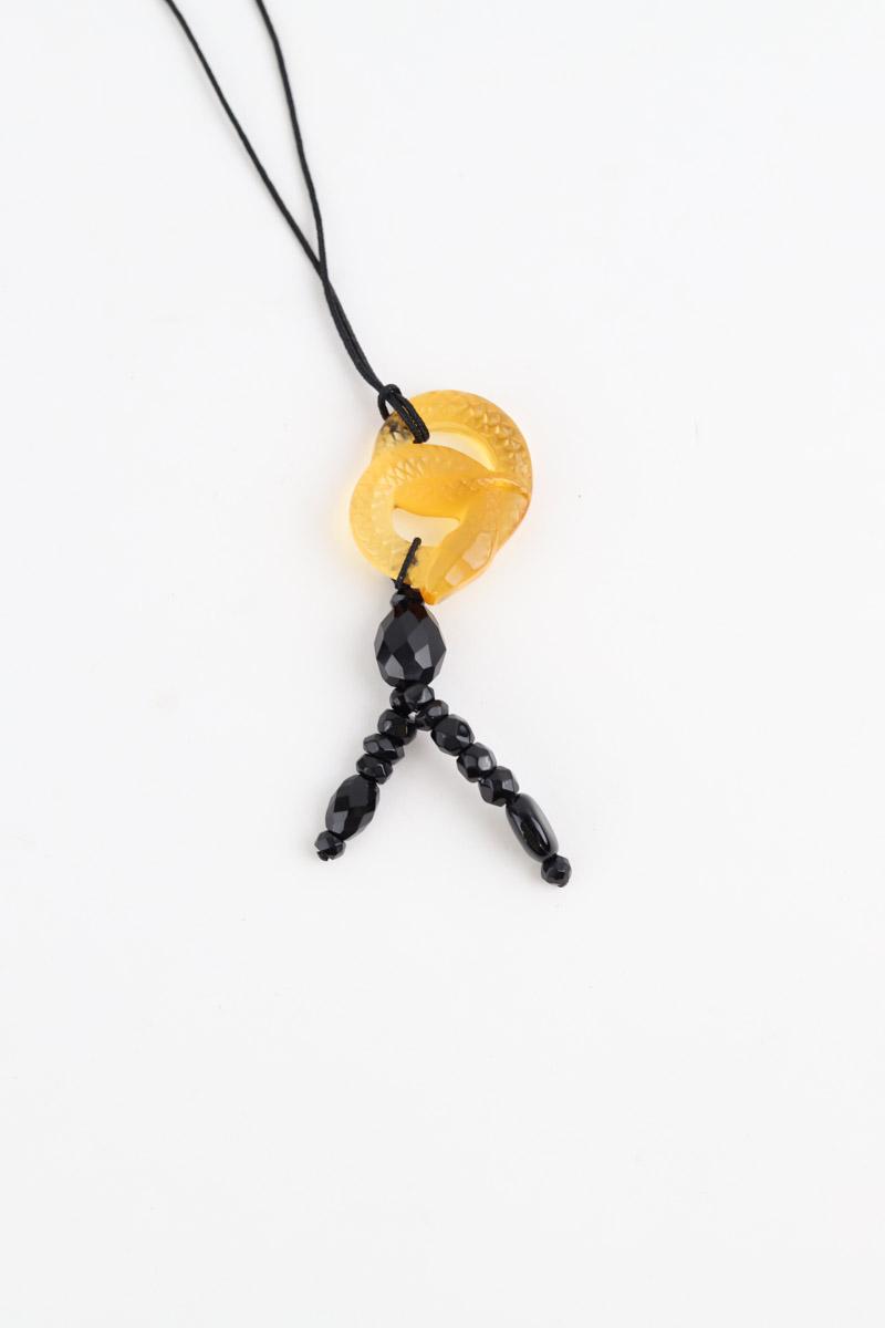 Collier Lalique  Noir