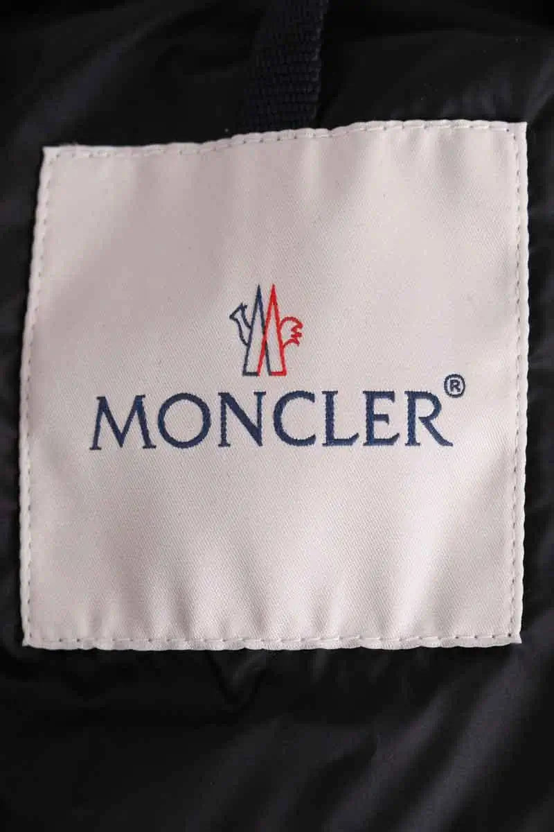 Doudoune Moncler Noir en Synthétique