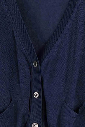 Cardigan Isabel Marant Marine en Viscose