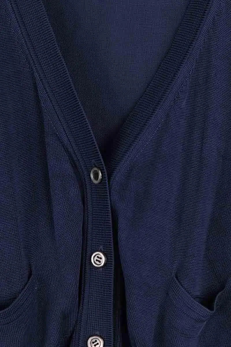 Cardigan Isabel Marant Marine en Viscose
