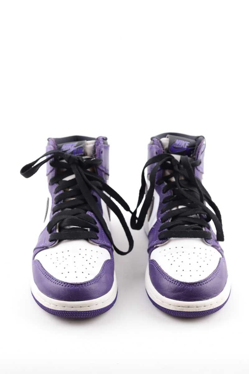 Baskets Nike Air Jordan 1 Violet