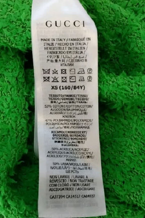 T-shirts Gucci  Vert