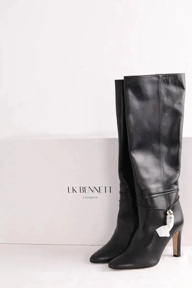 Bottes LK Bennett Loretta Noir en Cuir