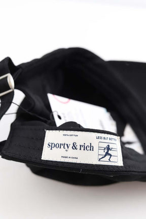 Casquettes Sporty & Rich  Noir
