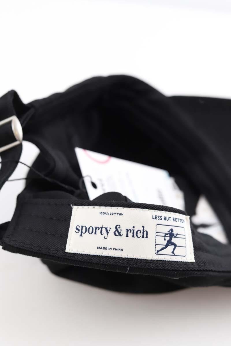 Casquettes Sporty & Rich  Noir