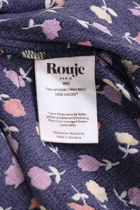 Robe Rouje Marine en Viscose
