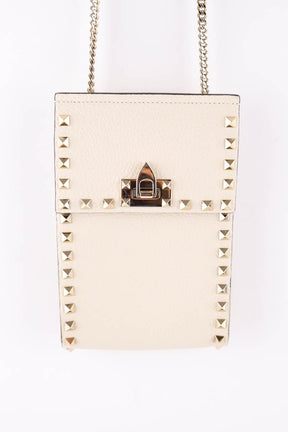 Bandoulière Valentino Rockstud Beige