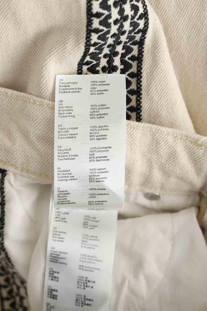 Droit Claudie Pierlot  Ecru