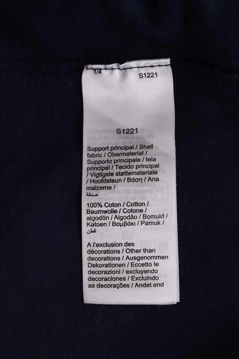 Polo Lacoste Bleu en Coton