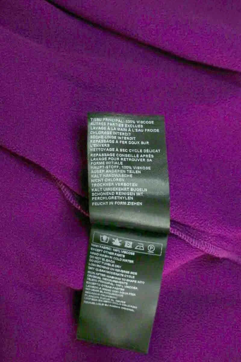 Top sans manche Ba&Sh Violet en Viscose