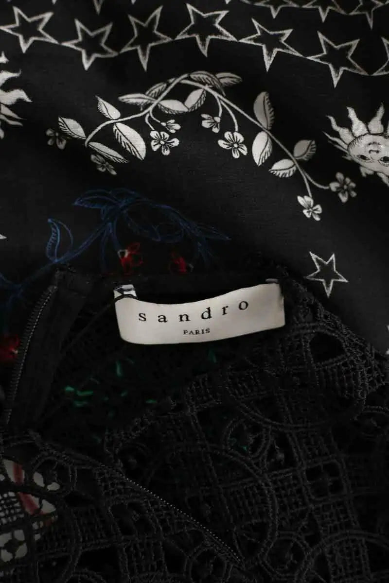 Robe Sandro  Noir