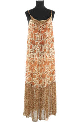 Mi-longueur Léonie  Beige