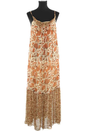 Mi-longueur Léonie  Beige