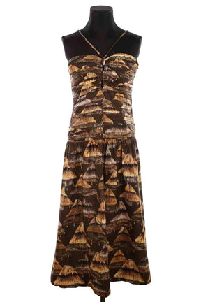 Mi-longueur Farm Rio  Marron