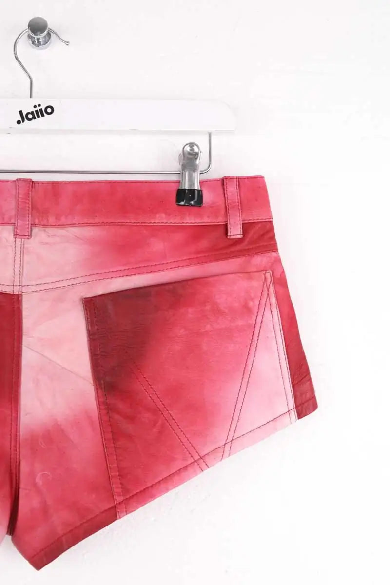 Mini short Zadig & Voltaire Rose en Cuir