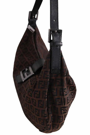 Sac porté épaule Fendi Marron en Synthétique