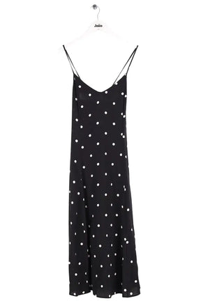 Robe Sézane Noir en Viscose, taille S - Seconde Main