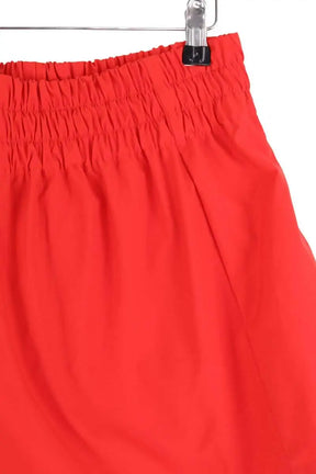 Mini short Maje Rouge en Synthétique