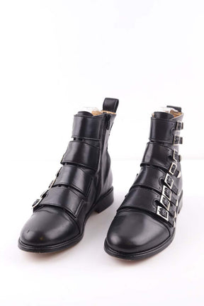 Bottes à boucles Maje  Noir